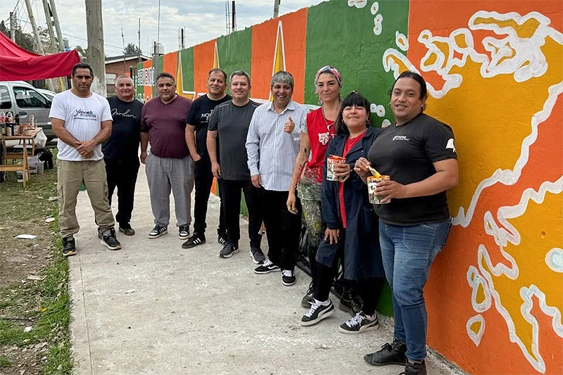 A través del programa "Huella urbana", el Municipio de Tigre continúa fortaleciendo la identidad de distintos clubes de barrio sin título 4