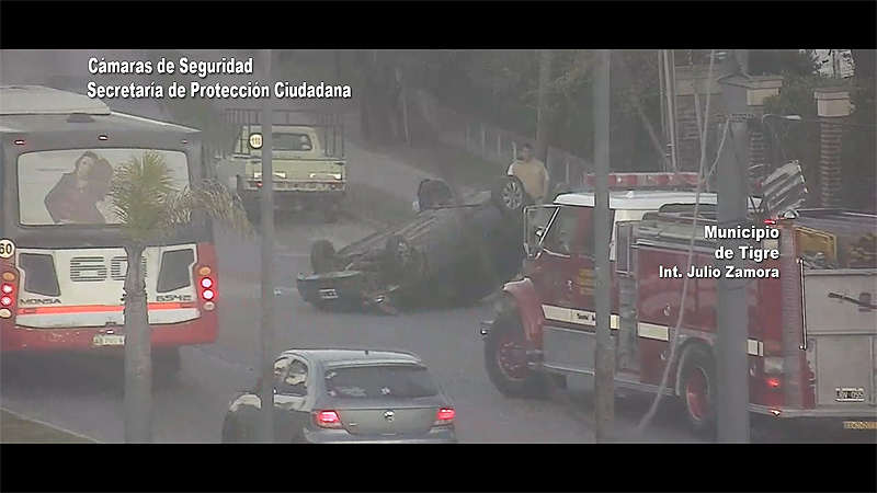 Manejaba alcoholizada y pudo causar una tragedia: Brusco vuelco en Ruta 27 a la altura de Rincón de Milberg sin título 5