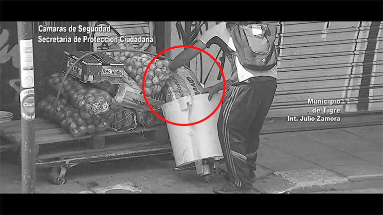 Se afanó un bolsón de papas en General Pacheco: Lo detuvo rápidamente el Centro de Operaciones Tigre sin título 8
