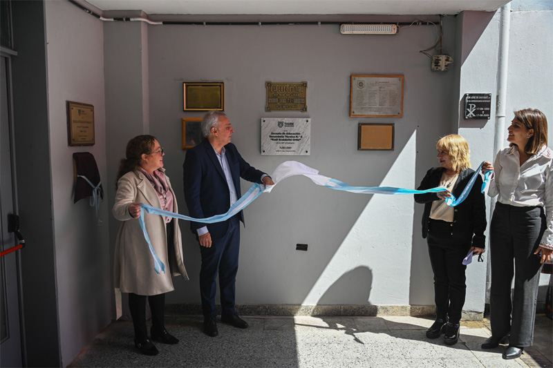 Zamora: "No hay escuela de Tigre donde el Municipio no haya ejecutado obras para mejorar la infraestructura" sin título 8