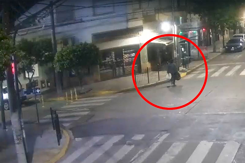 “Pinchó” un ladrón de ruedas en Vicente López: Las cámaras lo detectaron y las patrullas municipales lo detuvieron sin título 9