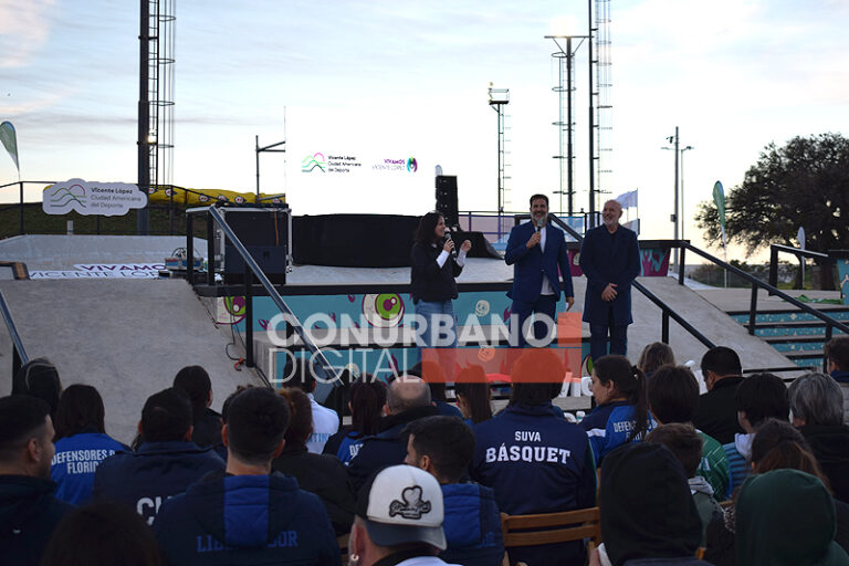 Tras ser distinguido internacionalmente, Vicente López celebró la “Semana americana del deporte” vilo en la semana del deporte 2