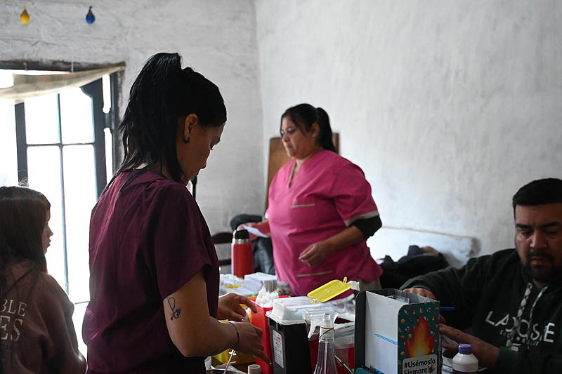 Operativo territorial: Cientos de vecinos se realizaron controles gratuitos de salud en Savio operativo terri 3